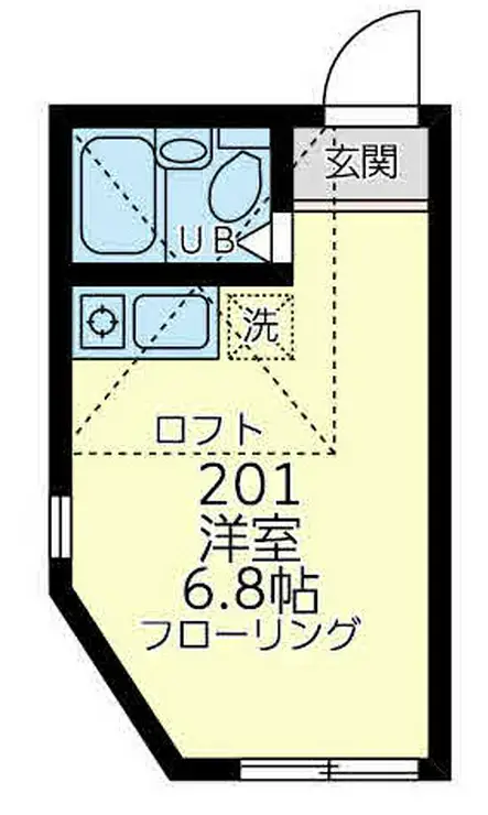 ユナイトステージ小田栄ファースト 2階階 間取り