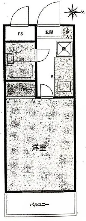 マリオン八王子 3階階 間取り