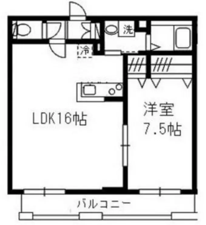 グリーンコート二子玉川 3階階 間取り
