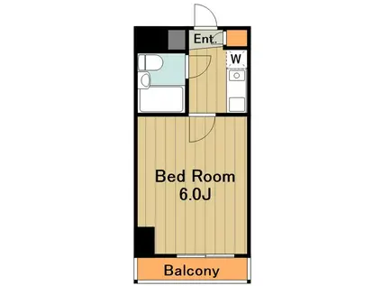 モナークマンション橋本弐番館(1K/12階)の間取り写真