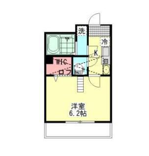 BSET STAGE草加(1K/3階)の間取り写真