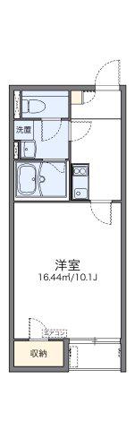 レオネクストプランドール(1K/2階)の間取り写真