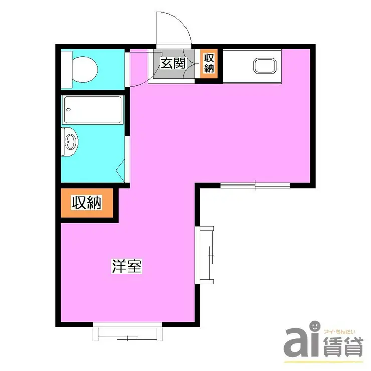 LA BERLINETTA 1階階 間取り