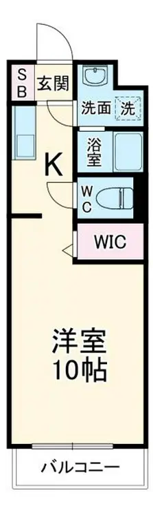Vegaアルテア 4階階 間取り