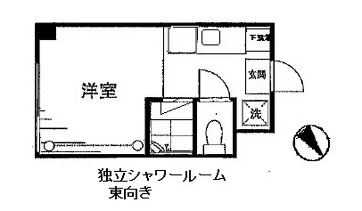 サンハイム田町 11階階 間取り