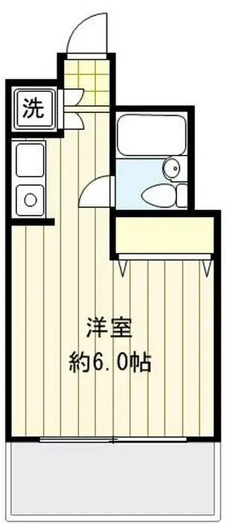 恵比寿アーバンハウス 2階階 間取り