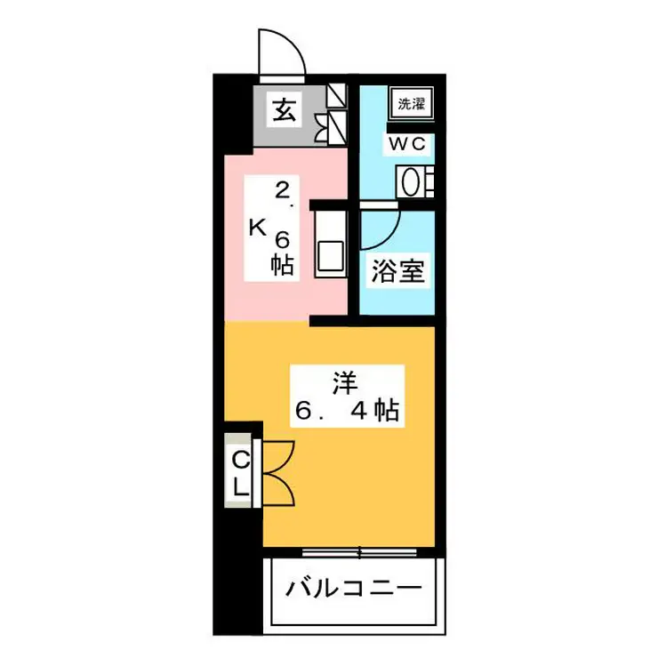 リブシス浦和 4階階 間取り