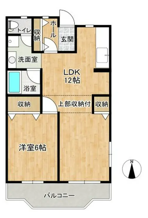 サンビーチ美松 2階階 間取り