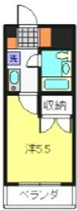 デアベルクハイム 2階階 間取り