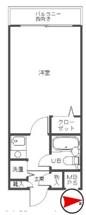日神パレステージ三軒茶屋 2階階 間取り