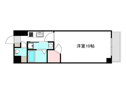 GRAND JETE FUNAIRIU(1K/7階)の間取り写真