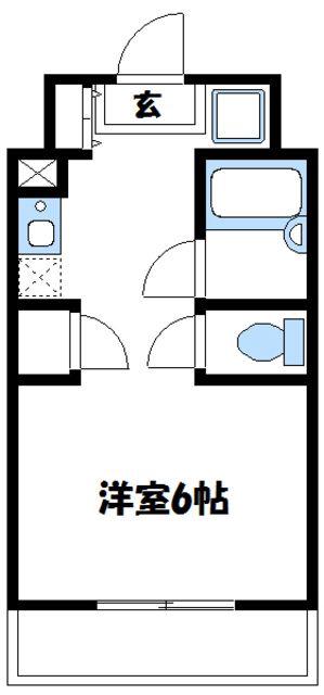 ラフィーネ学生マンション(1K/3階)の間取り写真