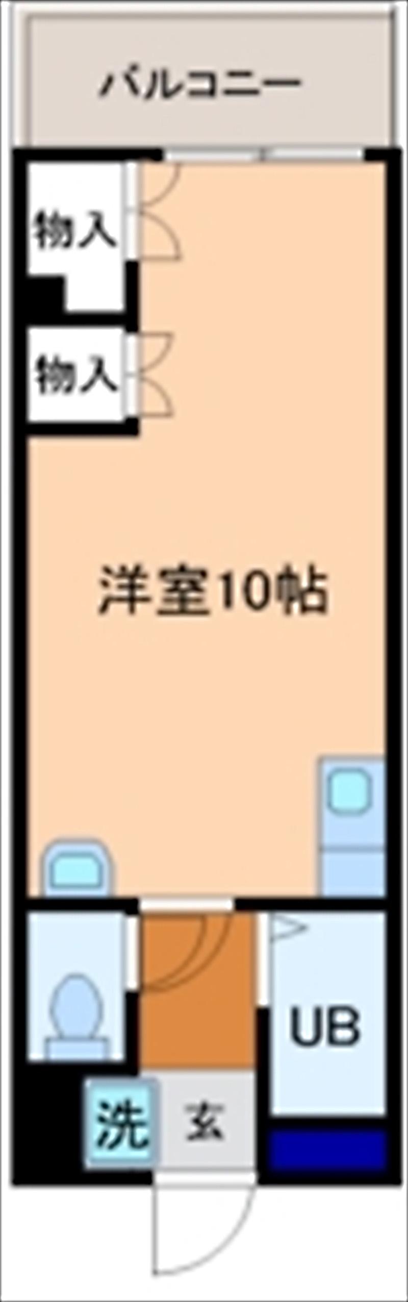 ファイン有松1(ワンルーム/2階)の間取り写真