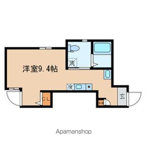 DEAR COURT 池袋(ワンルーム/1階)の間取り写真
