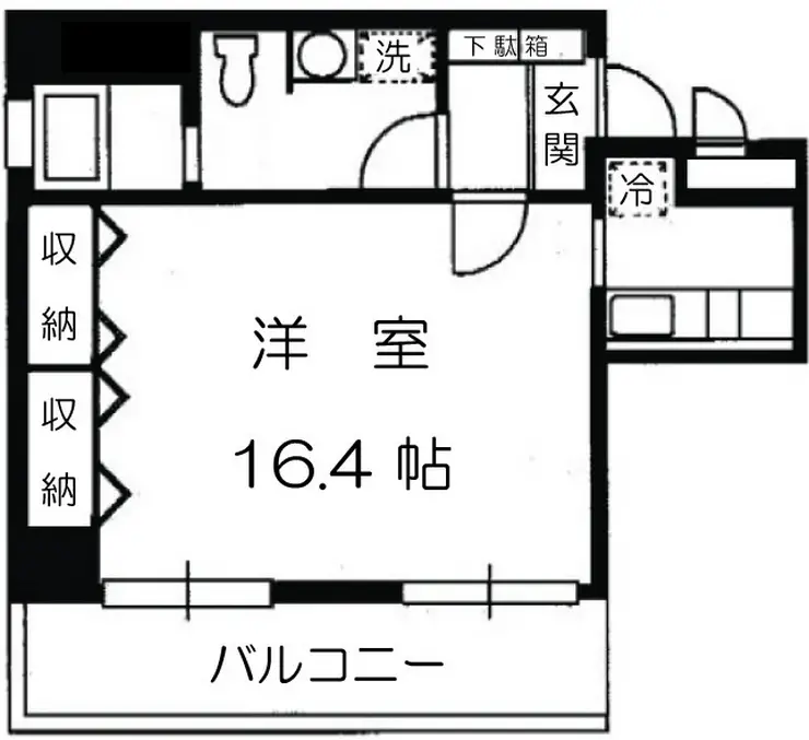 スカイビュー246 3階階 間取り