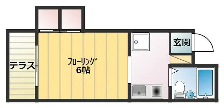 メゾンアイラ 1階階 間取り
