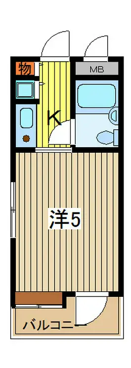 ライオンズマンション川口並木第2 9階階 間取り