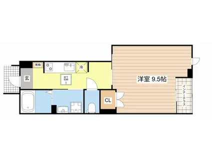 室町アパート工事(1K/1階)の間取り写真