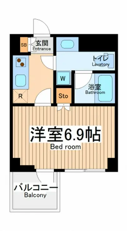ステージグランデ府中東 3階階 間取り