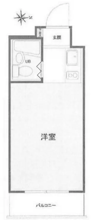 中村橋ダイカンプラザ 4階階 間取り