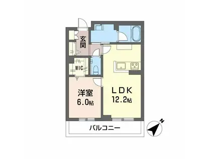 YANAGI TAKASU(1LDK/3階)の間取り写真