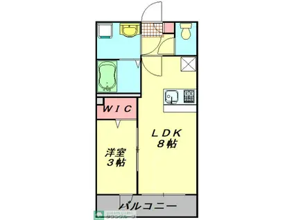 BESTSTAGE東大宮4丁目IV(1LDK/2階)の間取り写真