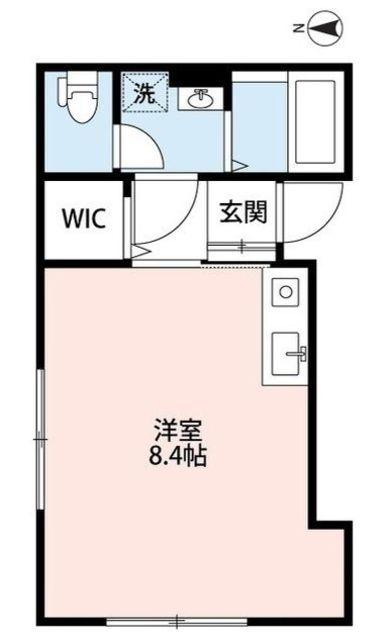 RIDER′S BASE IN 阿佐谷(ワンルーム/2階)の間取り写真
