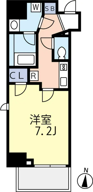 ZOOM西新宿 3階階 間取り