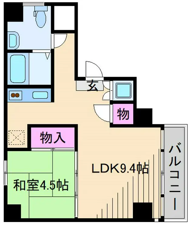 ヴィラMG 3階階 間取り