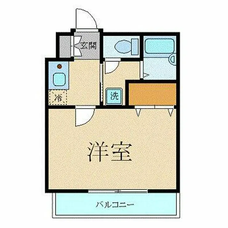プレール・ドゥーク用賀 4階階 間取り