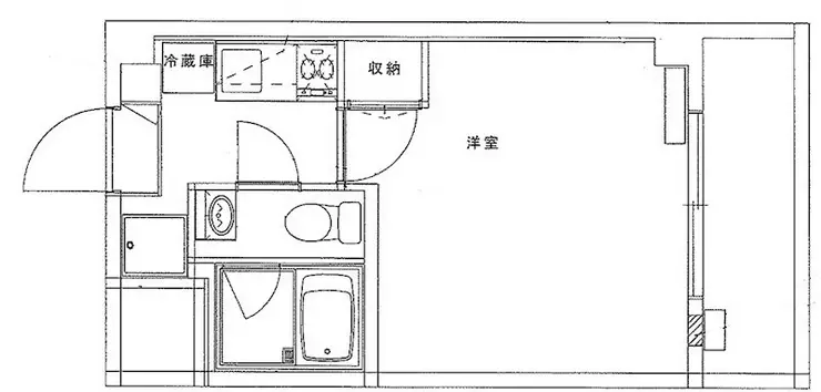 築地永谷タウンプラザ 8階階 間取り