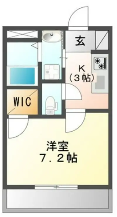 グランチェスタ戸田公園 3階階 間取り