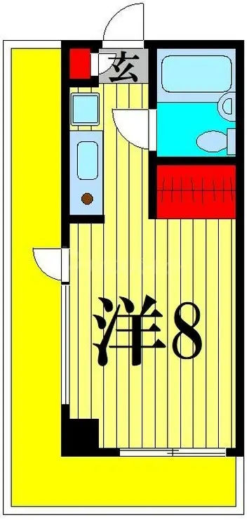 ドエル亀有 5階階 間取り