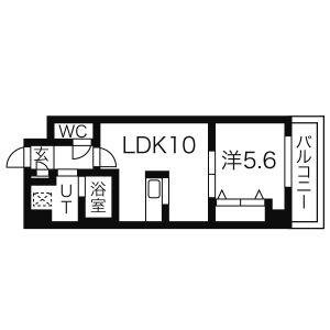 BLASTO RESIDENCE(1LDK/5階)の間取り写真