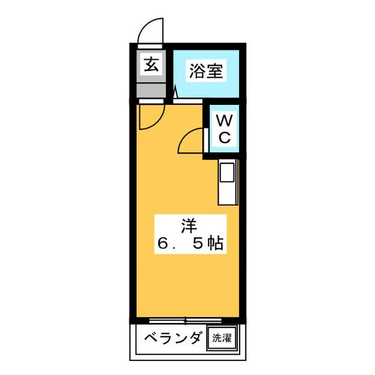 YMコーポ 2階階 間取り