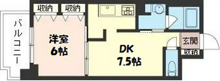 イリップス船堀 10階階 間取り
