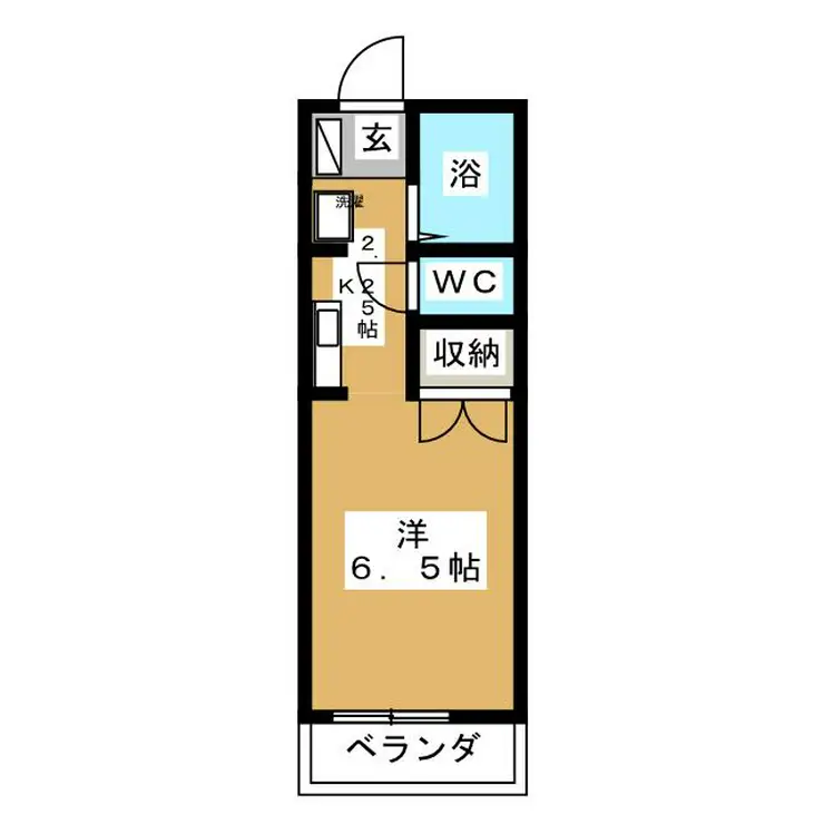 ベルメゾン北台 1階階 間取り