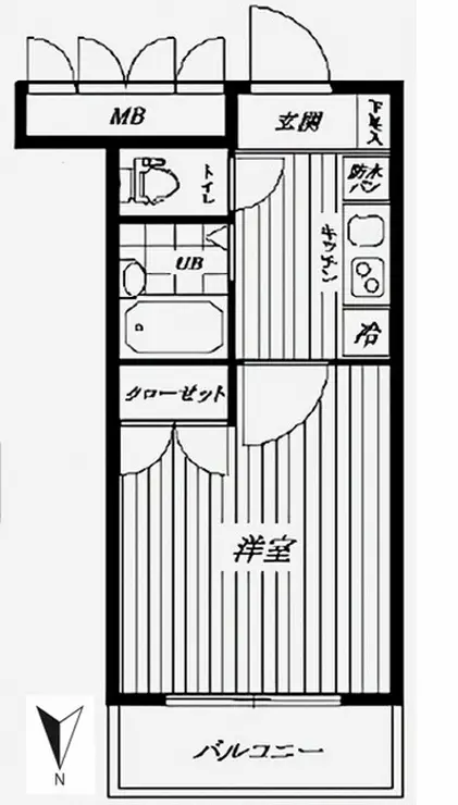 ソアブール西早稲田 4階階 間取り