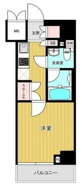 ルーブル川崎貝塚弐番館 4階階 間取り