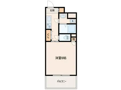 MMSーIII(1K/5階)の間取り写真