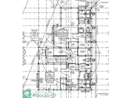 クラルテ南林間(1K/1階)の間取り写真