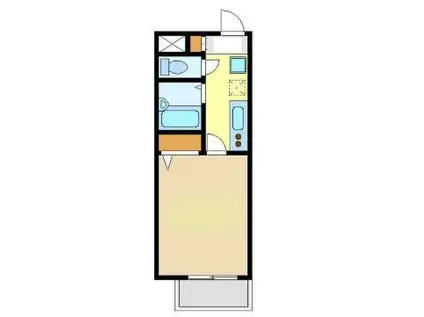 FC久保町(1K/3階)の間取り写真