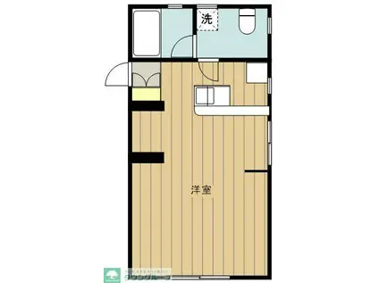 メゾン・ジャクソン(1K/1階)の間取り写真