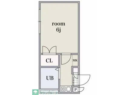 ベイシティタワーズ神戸ウエスト(3LDK/6階)の間取り写真