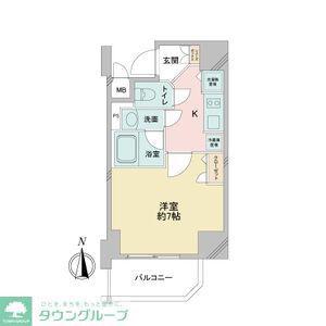 APEX名古屋栄PREMIERLIFE(1K/10階)の間取り写真