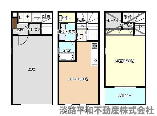 エリゼフランセ G棟(1LDK/1階)の間取り写真