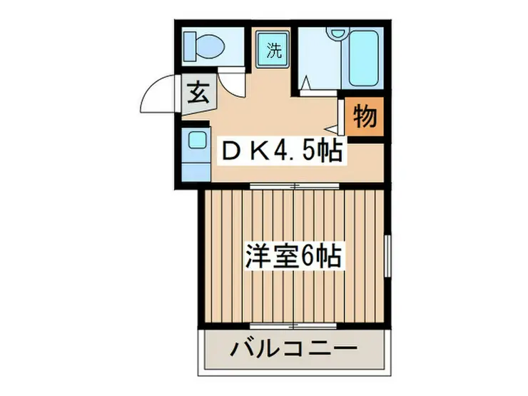 レスポアール駒場 3階階 間取り