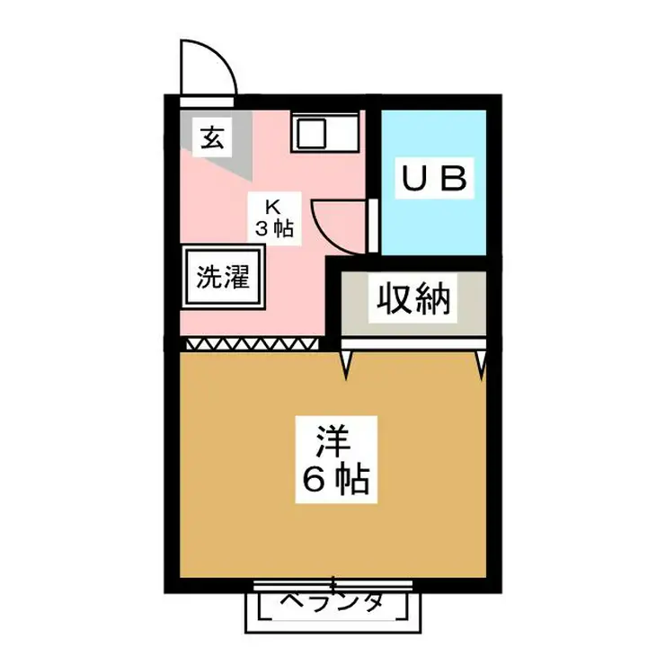 グランコート分倍 2階階 間取り