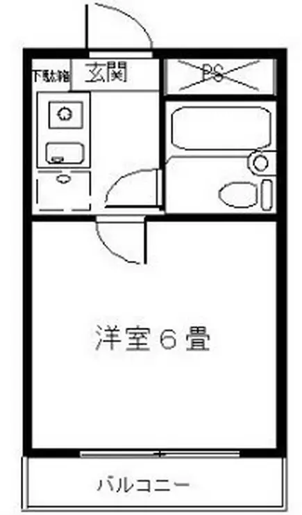 アピアさぎ沼 3階階 間取り