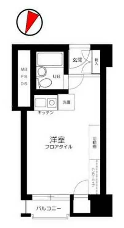 シャルマン文京千駄木 7階階 間取り